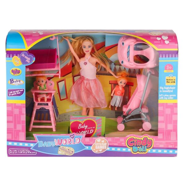 Oydaş Oyuncak Anlily Baby World Cindy Doll Bebek 02431