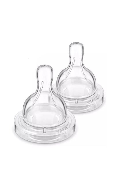 Philips Avent 2'li Biberon Emziği Classic  Hızlı Akış Y Kesik 6 Ay+