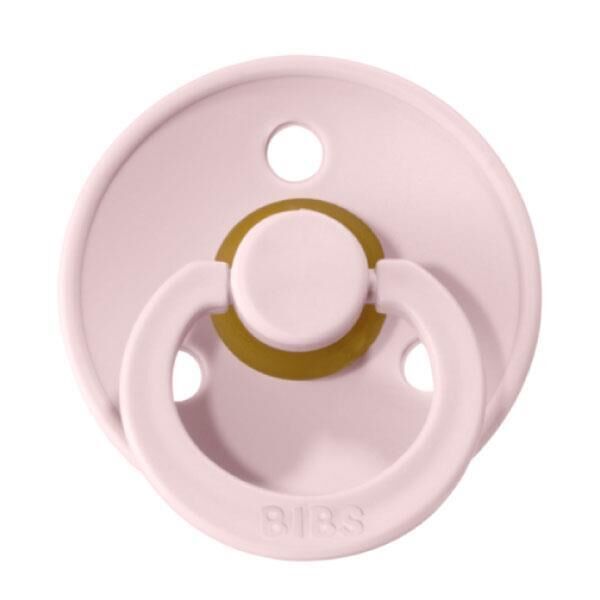 Bibs Colour Bebek Doğal Kauçuk Emzik Blossom 0-6 Ay Pembe