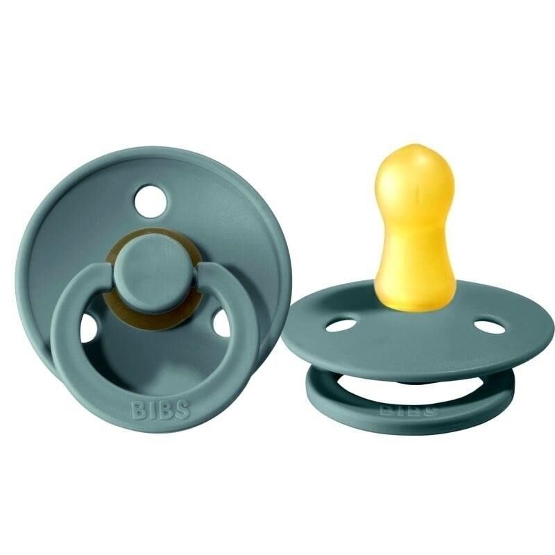 Bibs Colour Bebek Doğal Kauçuk Emzik Island Sea 0-6 Ay Mavi