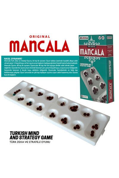 Redka Plastik Mangala - Mancala Stratejik Akıl Ve Zeka Oyunu
