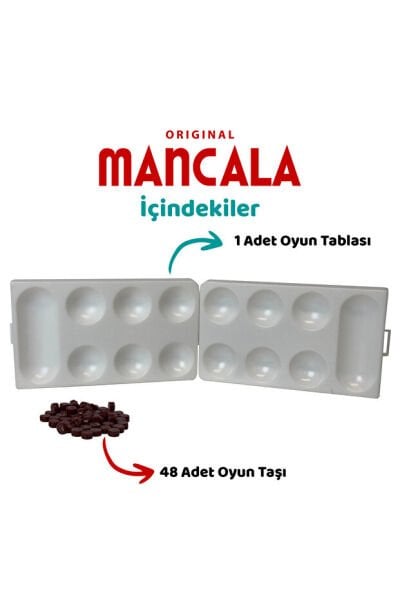 Redka Plastik Mangala - Mancala Stratejik Akıl Ve Zeka Oyunu