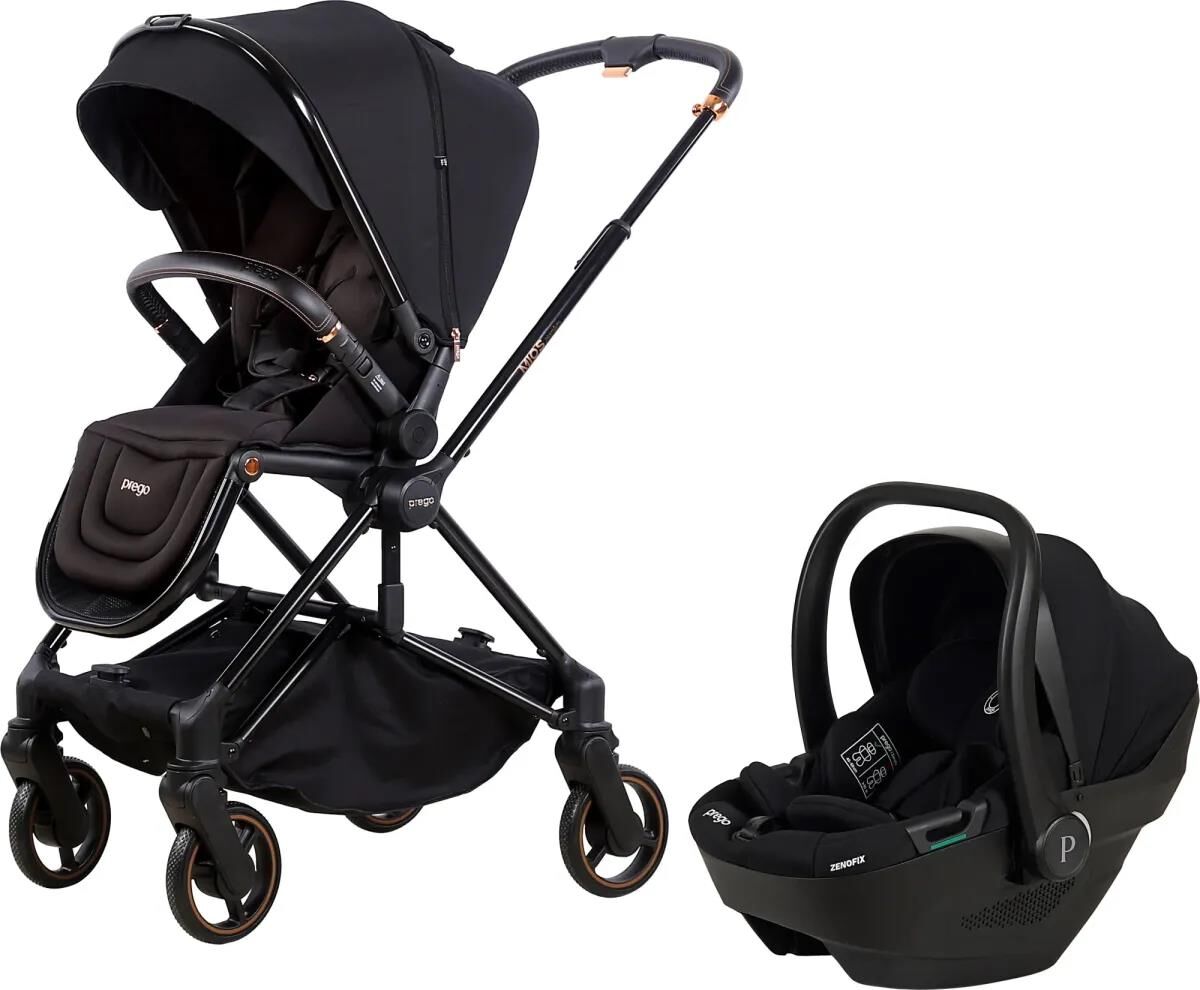 Prego Mios Premium İ-Size Travel Bebek Arabası Siyah 2415