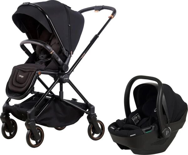 Prego Mios Premium İ-Size Travel Bebek Arabası Siyah 2415
