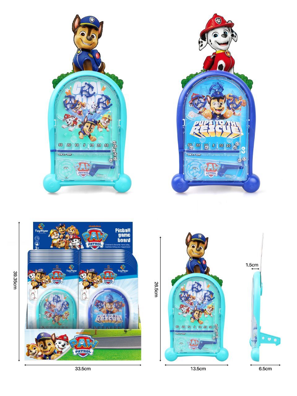 Pınball Game Paw Patrol Nhn84-Paw Karma Renk
