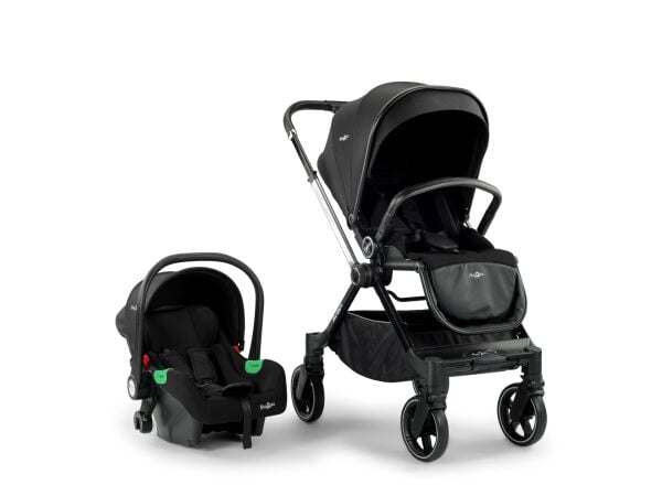 Baby2go Avian Akıllı  360 Teker Travel Sistem Bebek Arabası Siyah Yeni Ürün