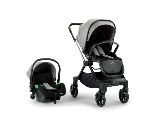 Baby2go Avian Akıllı  360 Teker Travel Sistem Bebek Arabası Gri Yeni Ürün