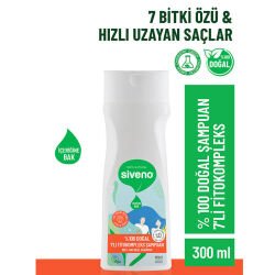 Siveno Doğal 7li Fitokompleks Şampuan 300 ml