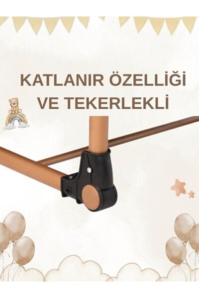 Ciciko C-1160 Gold Plus Anne Yanı Beşik Gri