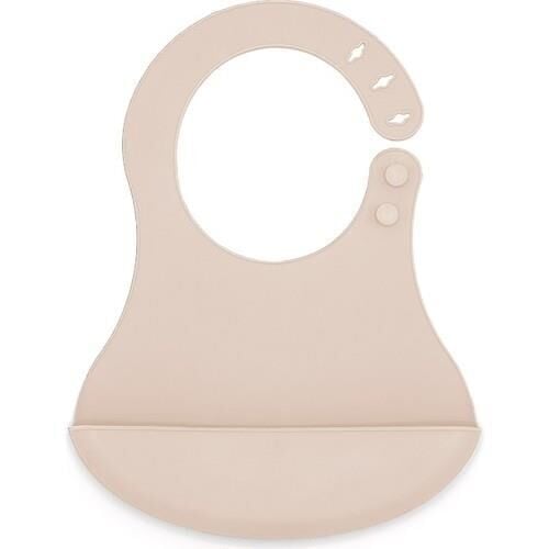 Babyjem Mini  Silikon Önlük Ekru 718