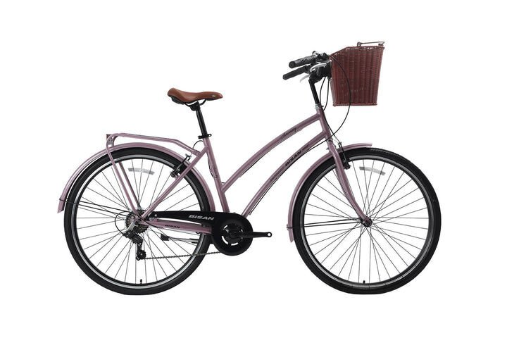 Bisan Serenıty S-23 Kadro: 19'' - 48 Cm Vites: 7 Vites Tekerlek: 28'' Ürün Rengi: Pudra Pembe Etiket Rengi: Siyah