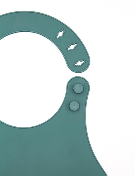 Babyjem Mini  Silikon Önlük Mint 718