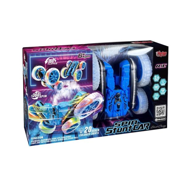 Vardem Uzaktan Kumandalı Full Fonksiyon Şarjlı Işıklı, Buharlı Spin 360 Stunt Araba