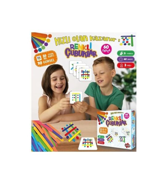 Toysan Renkli Çubuklar Kds-9014