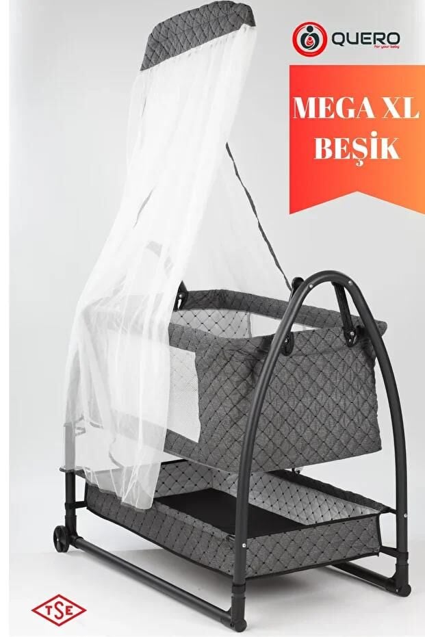 Quero Diva 50*90 Sepet Beşik Füme
