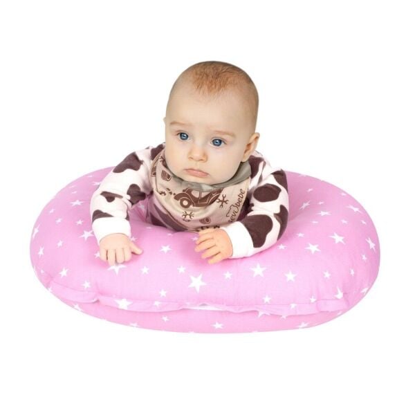 Sevi Bebe Eko Anne Bebek Minderi - Pembe Yıldız 2-117-2