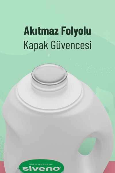 Siveno %100 Doğal Bebek Çamaşır Sabunu Kendinden Yumuşatıcılı Bitkisel Deterjan Konsantre Vegan 750 ml