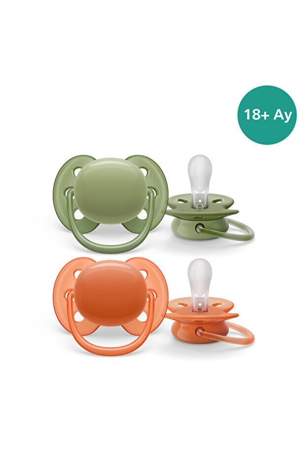 Philips Avent Ultra Soft Emzik 18+ Ay, 2'li Unisex, SCF093/01