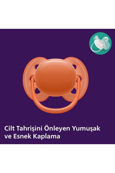 Philips Avent Ultra Soft Emzik 18+ Ay, 2'li Unisex, SCF093/01