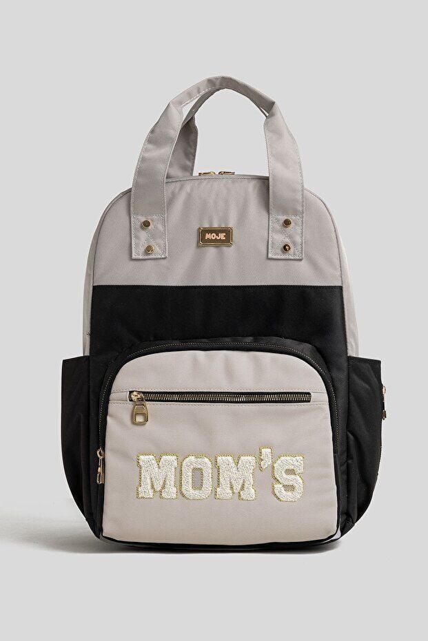 Moje Moms Anne Bebek Sırt Santası Gri