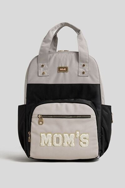 Moje Moms Anne Bebek Sırt Santası Gri