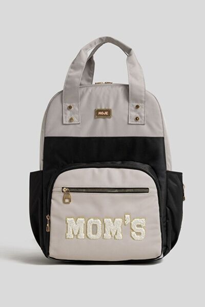 Moje Moms Anne Bebek Sırt Santası Gri