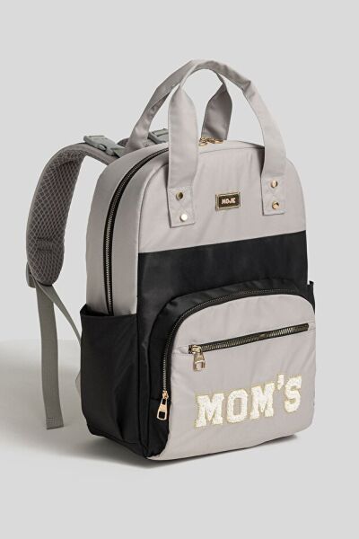 Moje Moms Anne Bebek Sırt Santası Gri