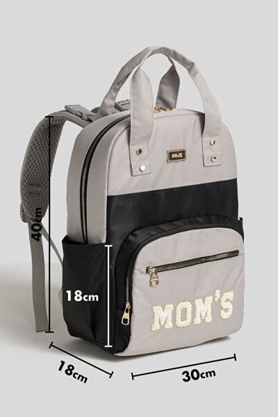Moje Moms Anne Bebek Sırt Santası Gri