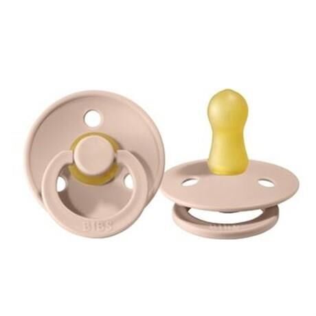Bibs Colour Bebek Doğal Kauçuk Emzik 0-6 Ay Blush