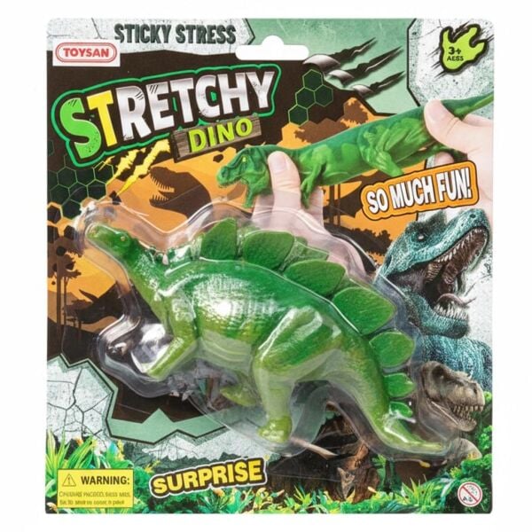 Toysan Büyük Streç Dinozor 8678 Karma Renk
