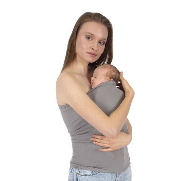 Sevi Bebe Anne Sıcaklığı  Sling - Gri 573-13
