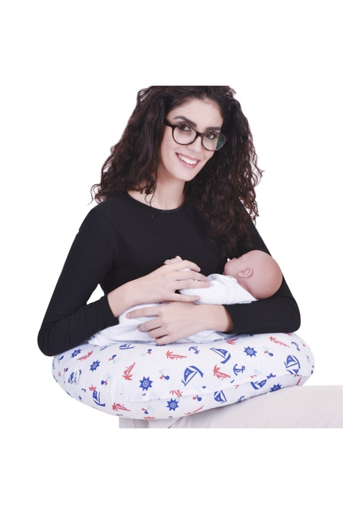 Sevi Bebe Eko Anne Bebek Minderi - Yelken Desen 2-117-7