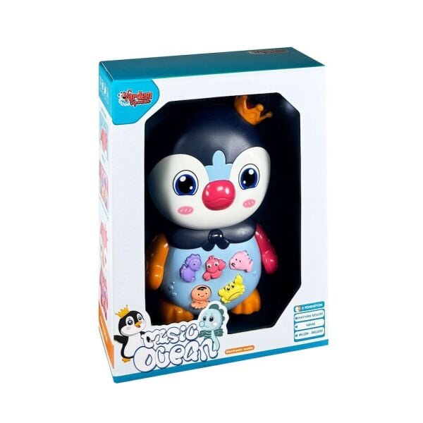 Vardem Işıklı ve Müzikli Kutulu Penguen Bebek Piyanosu
