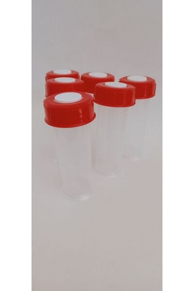 Eday 6'lı Anne Sütü Saklama Kapları Kırmızı, Mavi