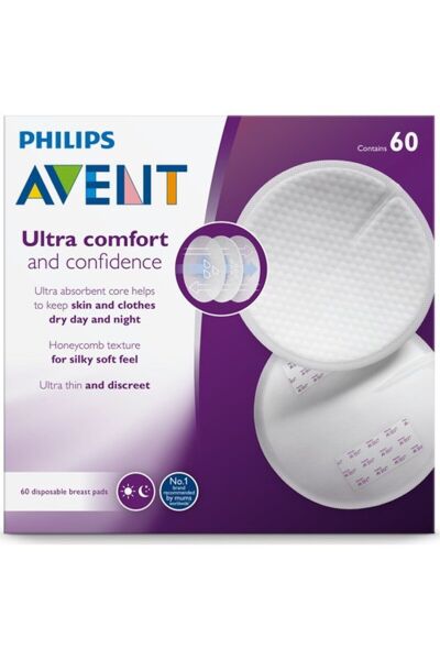 Philips Avent Tek Kullanımlık Göğüs Pedleri 60'lı Scf254/60