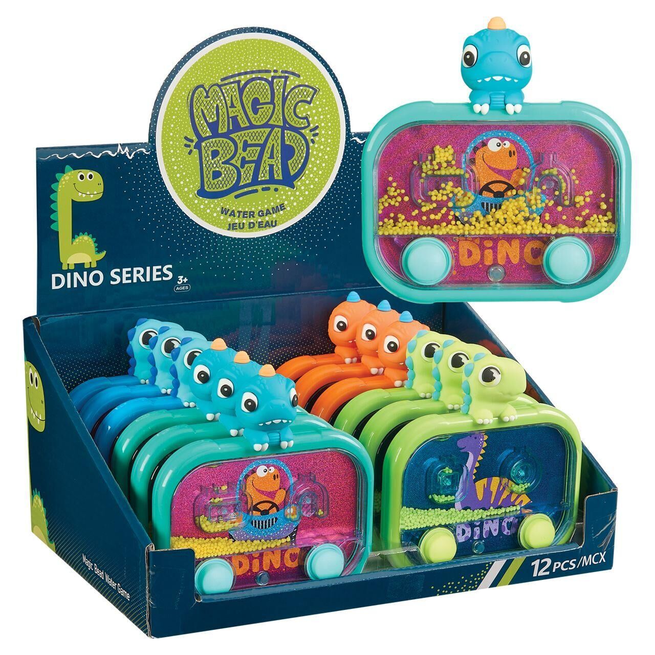 Şengüller 2586 Işıklı Su Oyunu Dinazor Karma Renk