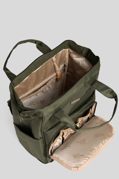Baby2Go Go Bag Zeına  Anne Bebek Bakım Cantası (Hakı Yesıl)