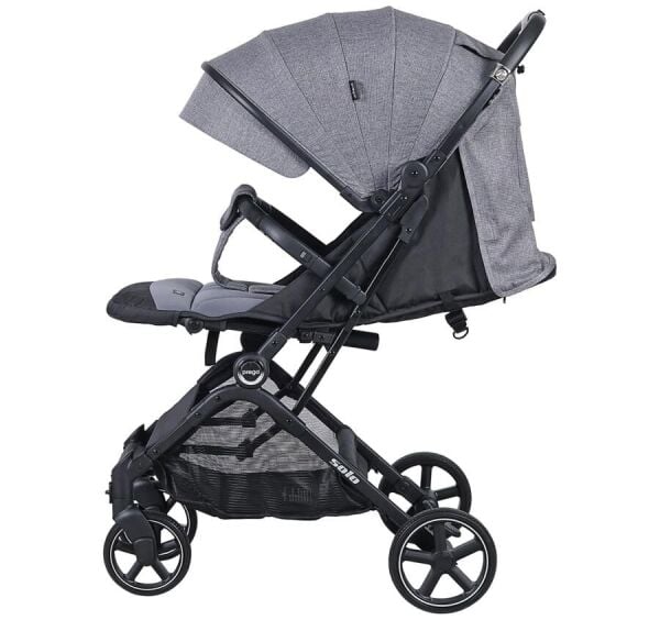 Prego 2032 Solo Travel Sistem Bebek Arabası Gri