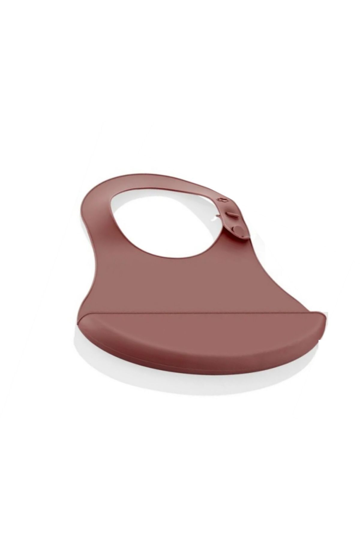 Babyjem Mini  Silikon Önlük Mocha 718