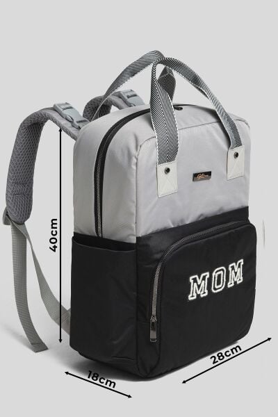 Baby2Go Go Bag Belinda Anne Bebek Bakım Çantası (Grı-Sıyah)