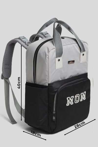 Baby2Go Go Bag Belinda Anne Bebek Bakım Çantası (Grı-Sıyah)