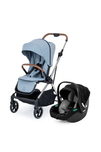 Kanz Snap Autofold Travel Sistem Bebek Arabası Foogy Blue