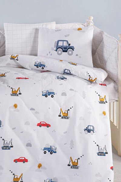 Kanz - Bebek  Uyku Seti(knz-003) 152.01.0270.Dıgger-Cars-