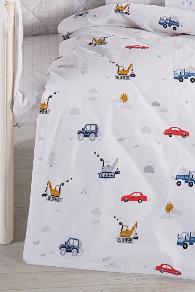 Kanz - Bebek  Uyku Seti(knz-003) 152.01.0270.Dıgger-Cars-