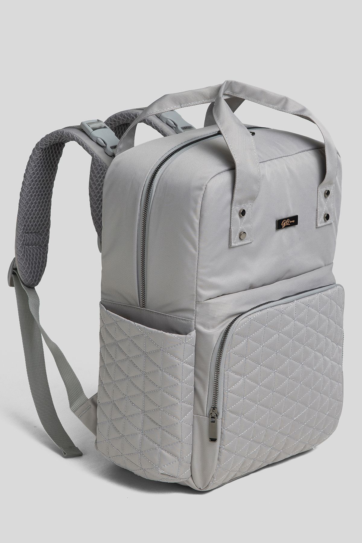 Baby2Go Go Bag Astoria  Anne Bebek Bakım Çantası (Grı)