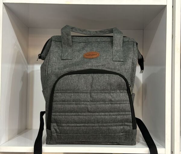 Babyjest Lot Termal Anne Bebek Bakım Sırt Çantası Gri