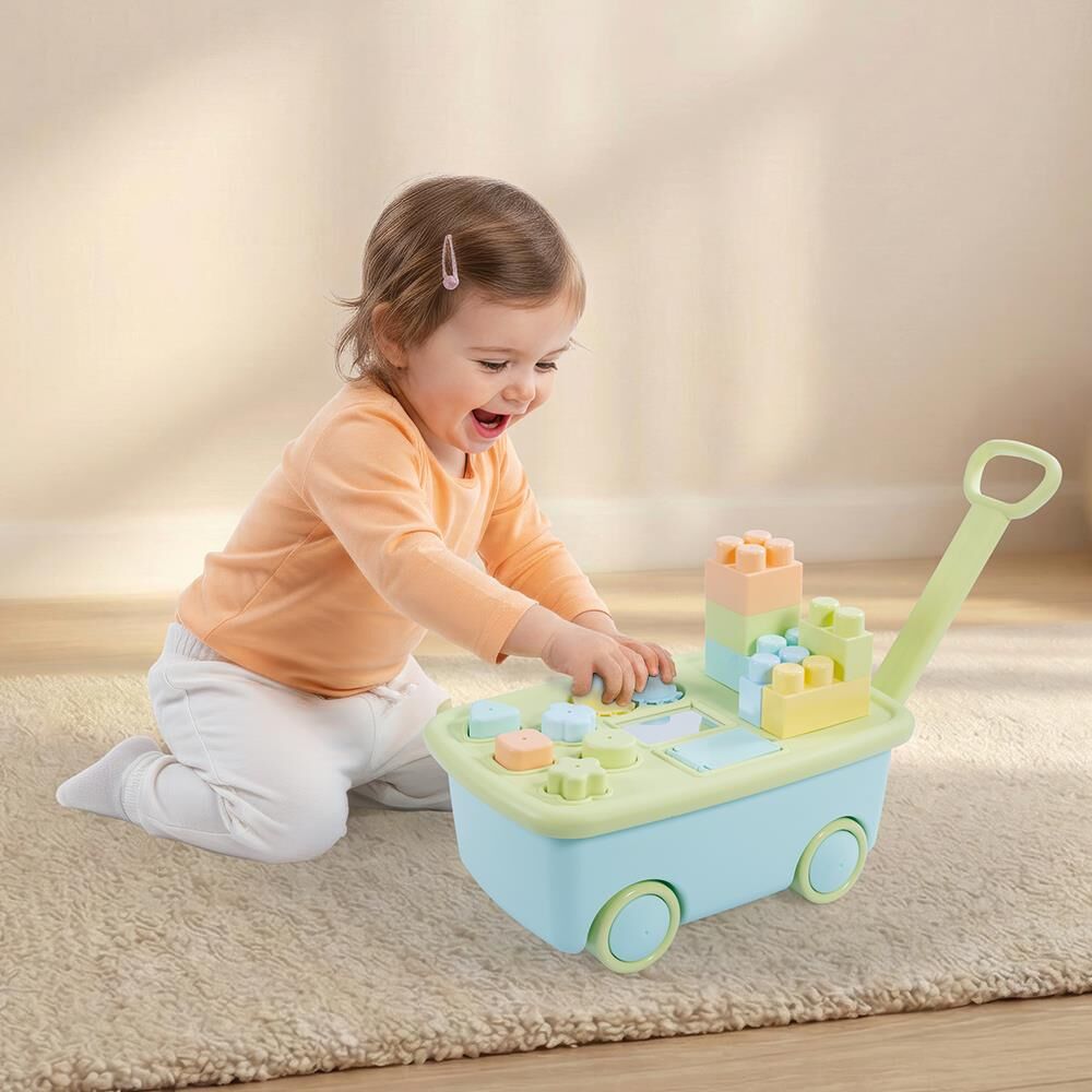 Dolu Oyuncak Eğitici İlk Çek Çek Aracım 5209