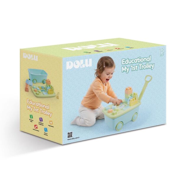 Dolu Oyuncak Eğitici İlk Çek Çek Aracım 5209