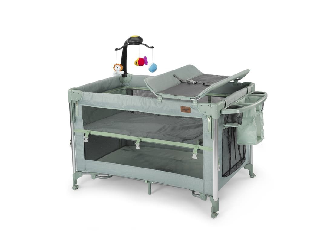 Baby2Go Luna Otomatık Anne Yanı 70*110 (Yesıl)