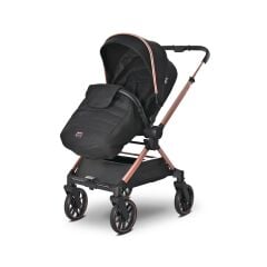 Lorelli Reya 3 in 1 Travel Sistem Bebek Arabası - Black